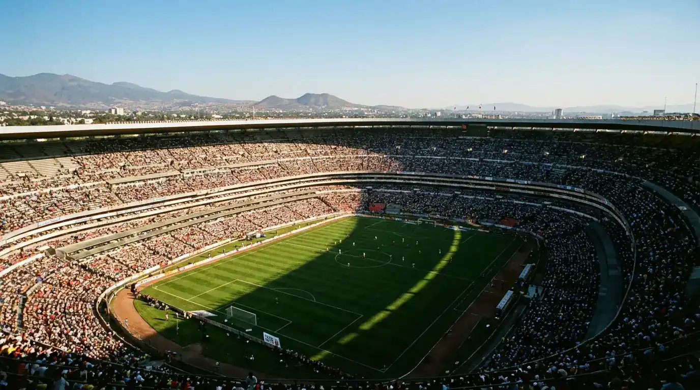 Estadio Azteca in Mexiko-Stadt – legendäres WM-Stadion und Ort des Eröffnungsspiels 2026