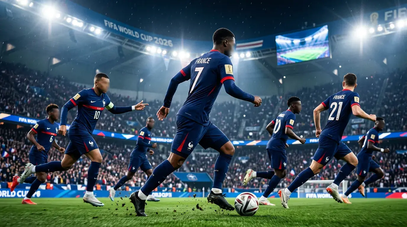 Frankreich Nationalmannschaft WM 2026 – Les Bleus mit Kylian Mbappé auf dem Weg zur Weltmeisterschaft in Nordamerika
